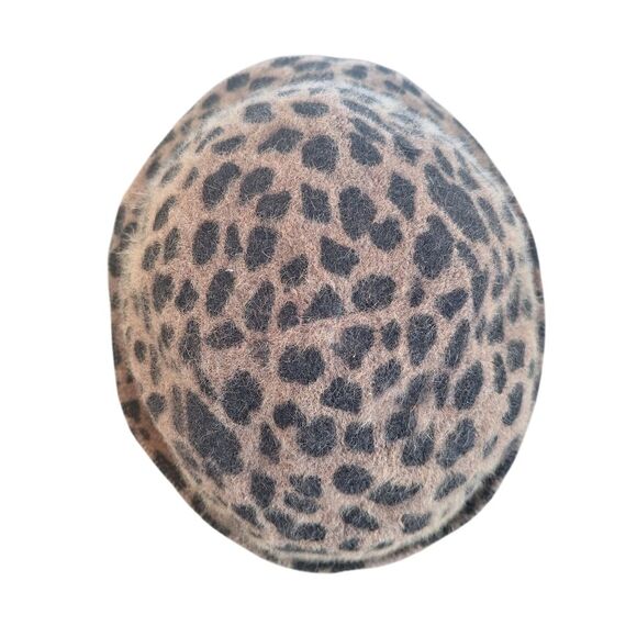 Hat Attack Rabbit Blend Cheetah Print Hat Leopard Chic 